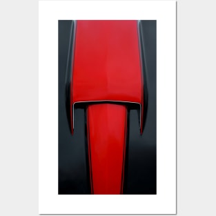 Chevy Corvette Hood Detail Posters and Art